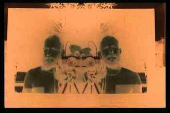 Double self-portrait by Anthony Weir
