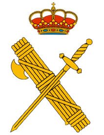 The blazon of the Guardia Civil.