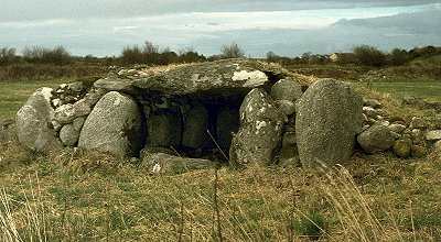 Wedge-tomb, Carrowcrom, county Mayo.